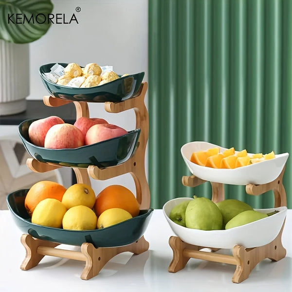 Présentoir à Fruits et Collations 2-3 Étages