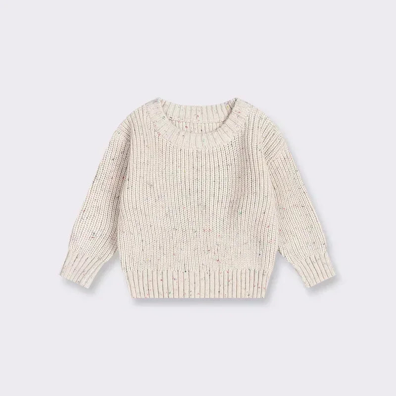 Pull Enfant Tricoté Manches Longues
