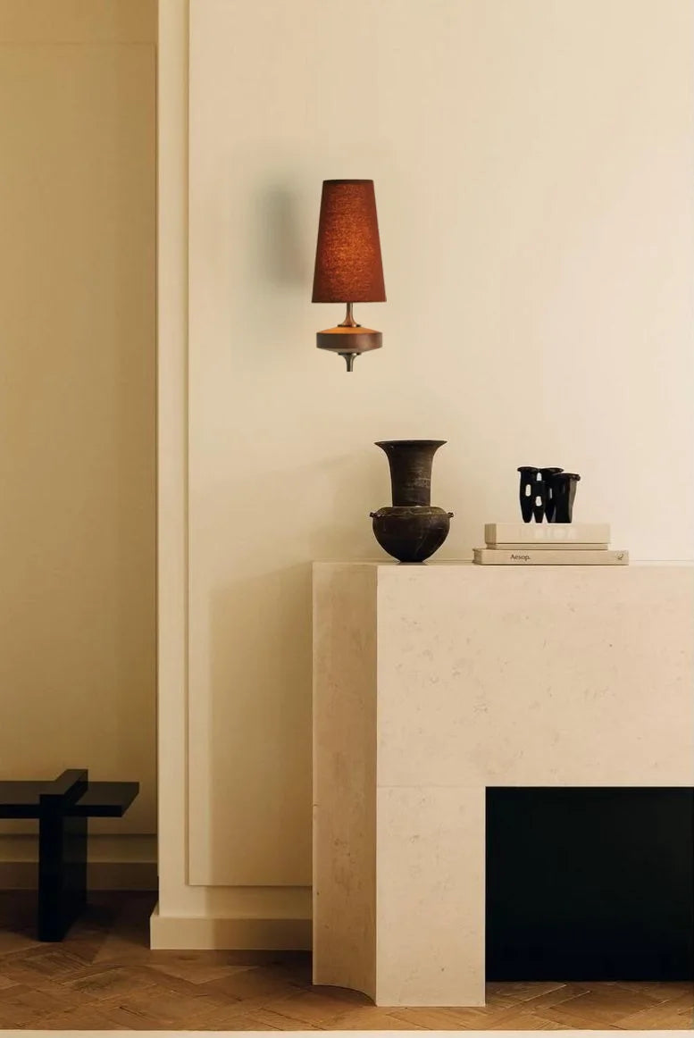 Applique Murale en Tissu LED Style Nordique