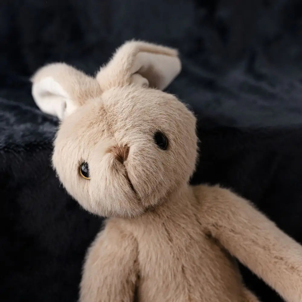 Peluche Lapin Longues Oreilles avec Écharpe