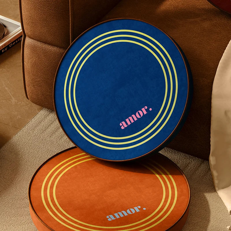 Coussin de Sol Rond pour Méditation et Yoga