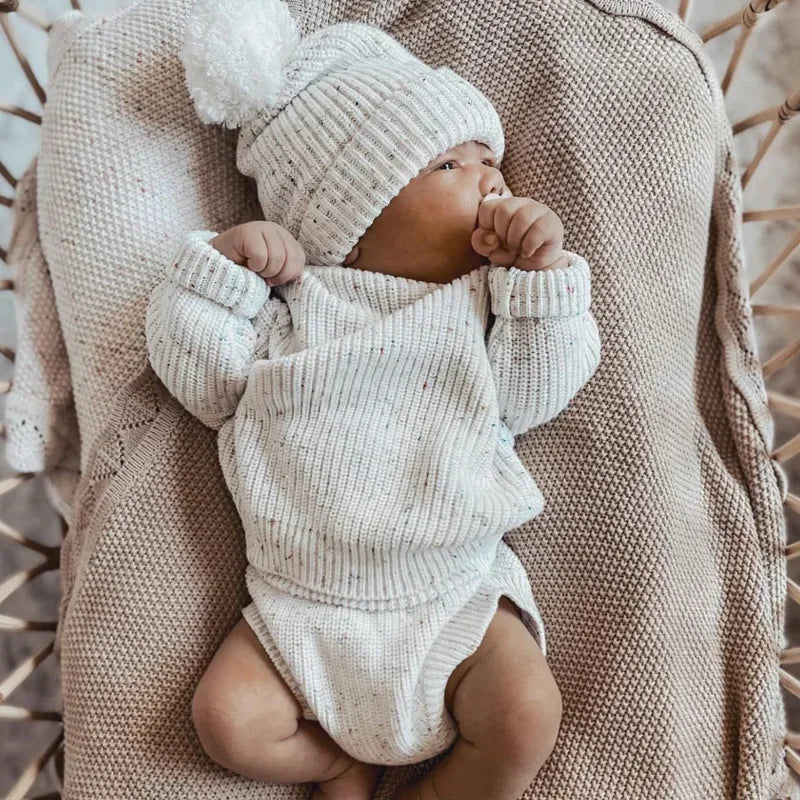 Pull Enfant Tricoté Manches Longues