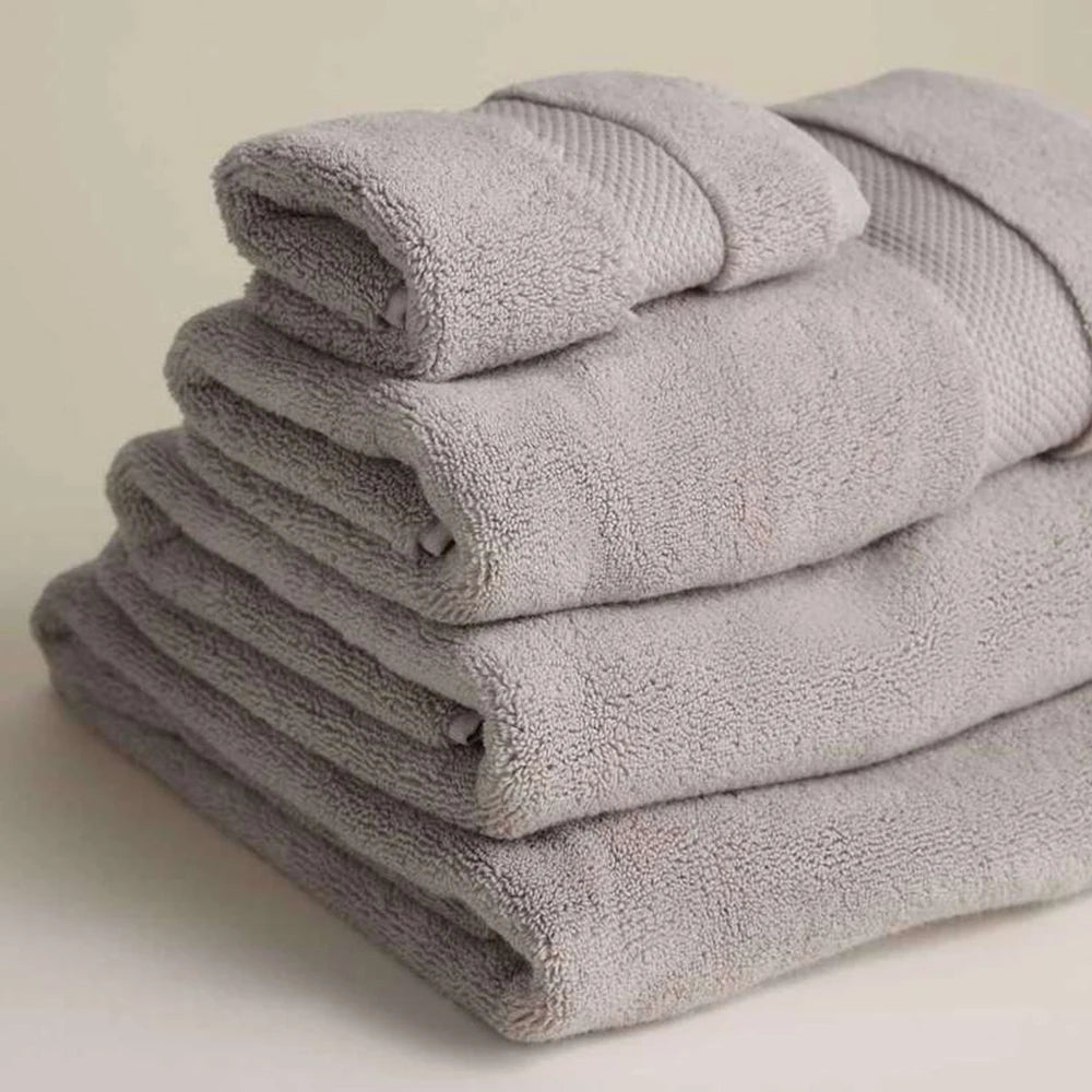 Set de Serviettes de Bain Luxe Qualité Hôtelière 700GSM
