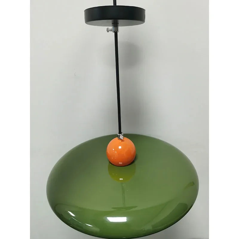 Suspension Soucoupe Volante - Style Français Minimaliste Crème