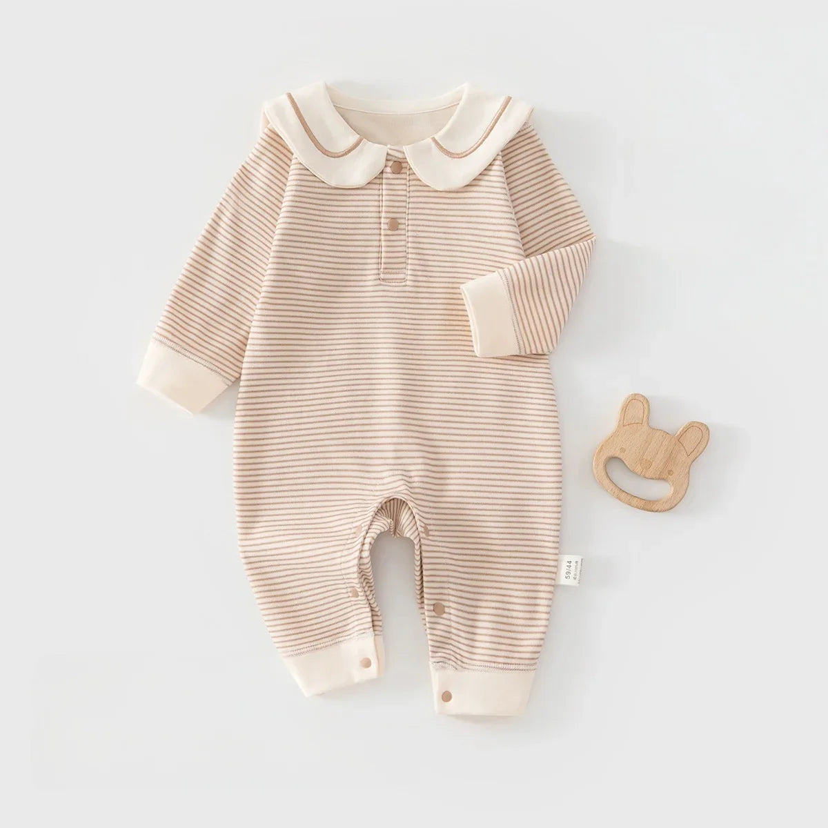 Body Bébé Col Marin en Coton