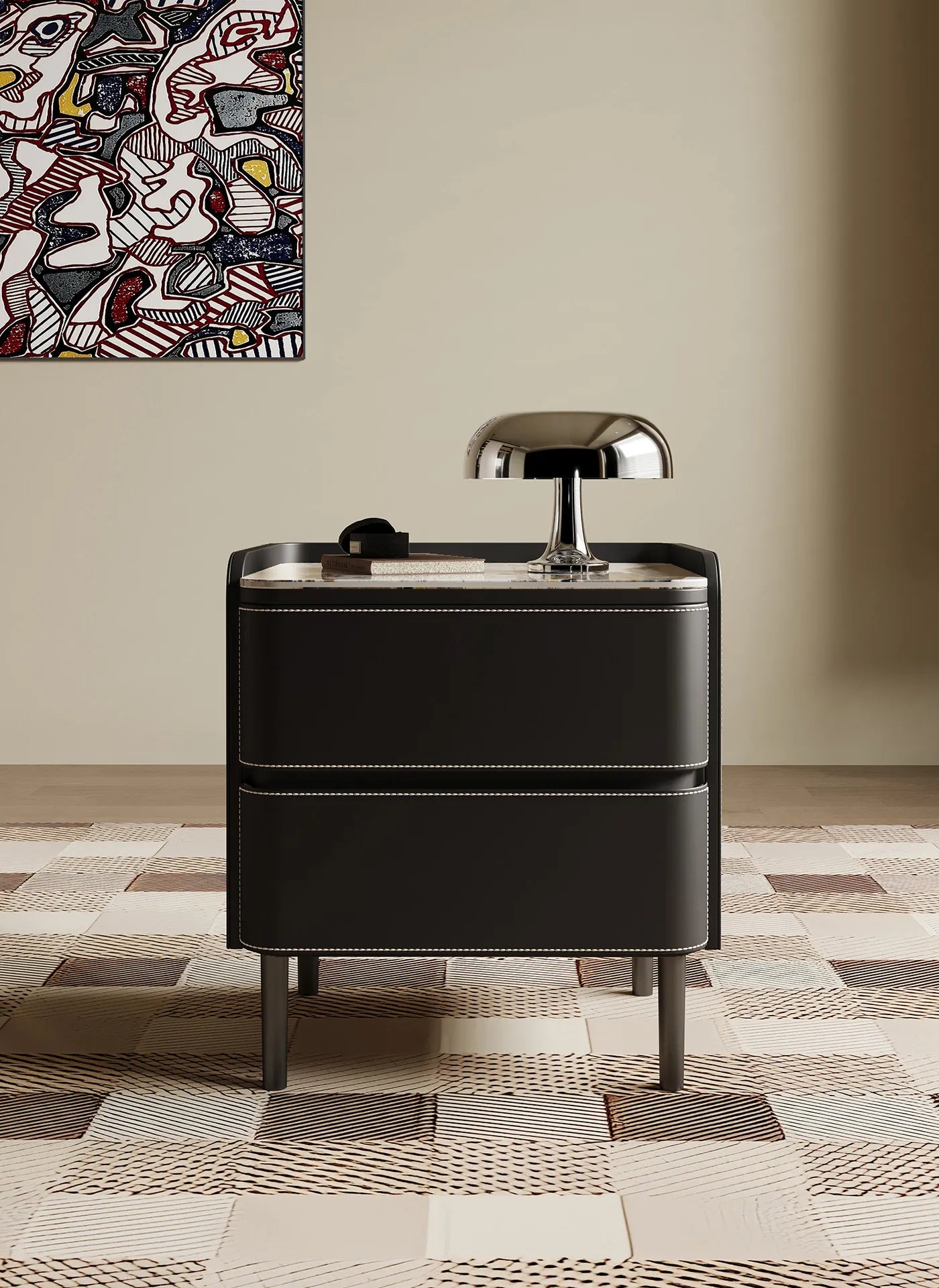 Modern Nightstand – Nordic Display Table