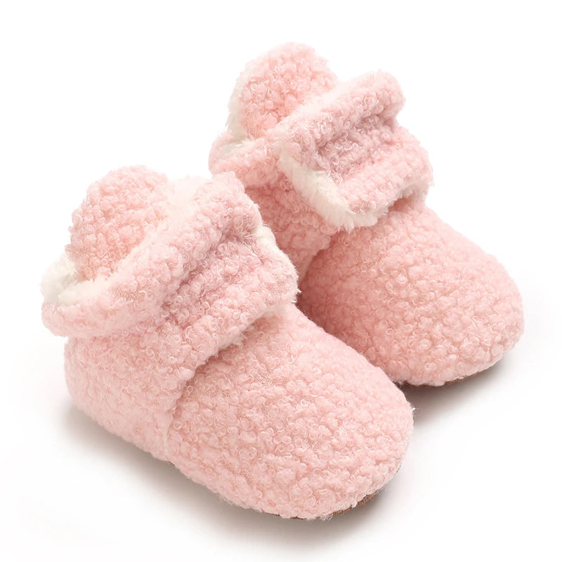 Chaussons Polaire Bébé Antidérapants