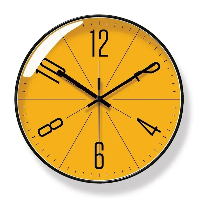 Horloge Murale Nordique Simple Silencieuse Moderne