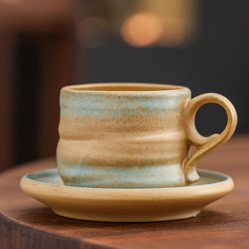 Kiln-Glazed Coffee Cup – Handmade Japanese Style
