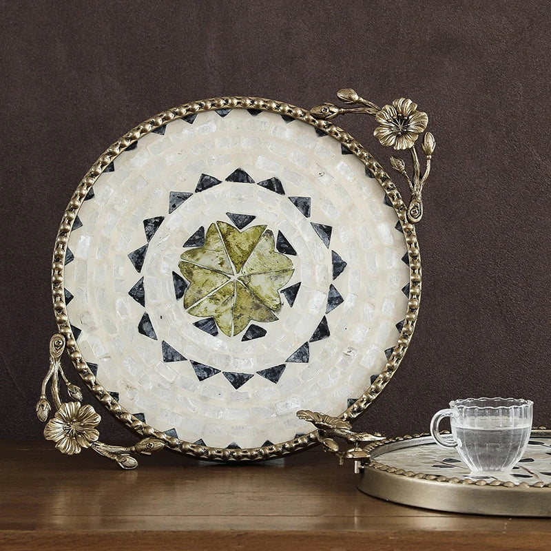 Plateau Coquillage Rangement Clés et Bijoux Minimaliste
