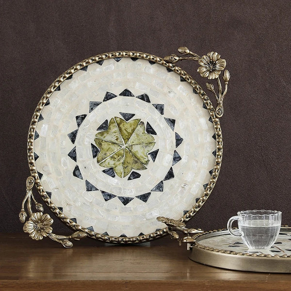 Plateau Coquillage Rangement Clés et Bijoux Minimaliste