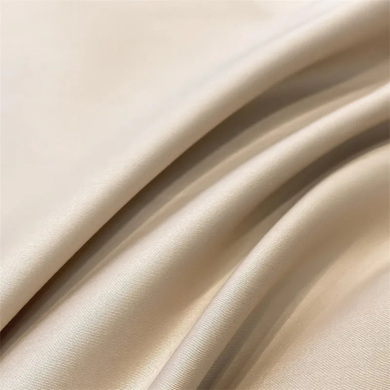 Parure de Lit Coton Égyptien 1000TC Ultra Douce 4 Pièces