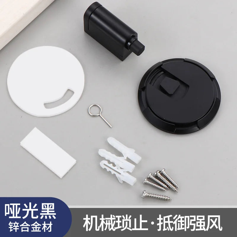 Butoir de Porte Magnétique Ajustable Sans Perçage