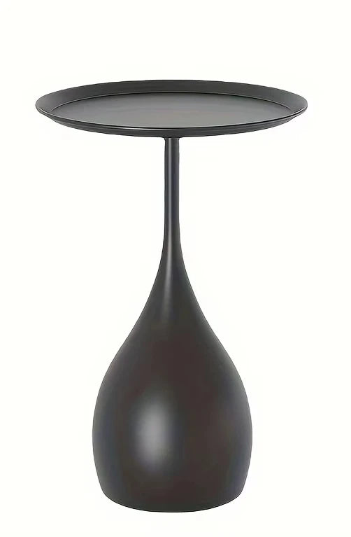 Petite Table Ronde en Métal - Design Minimaliste