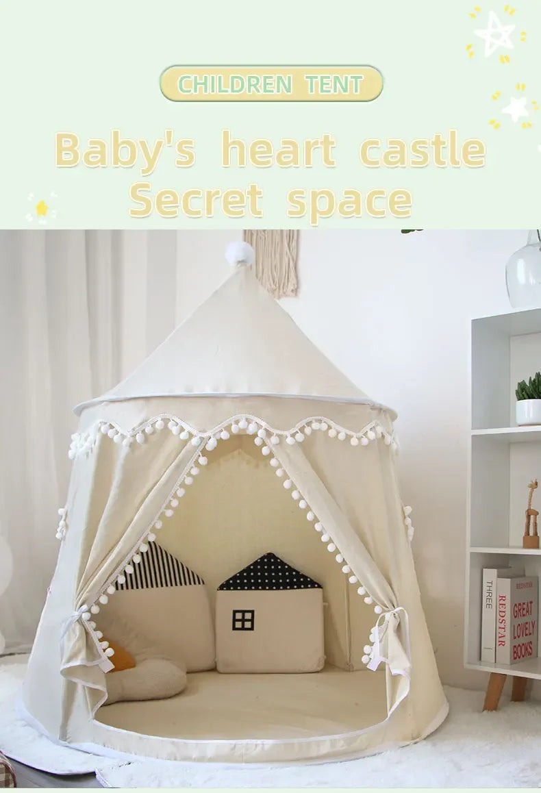 Tente Tipi Enfant Château de Princesse