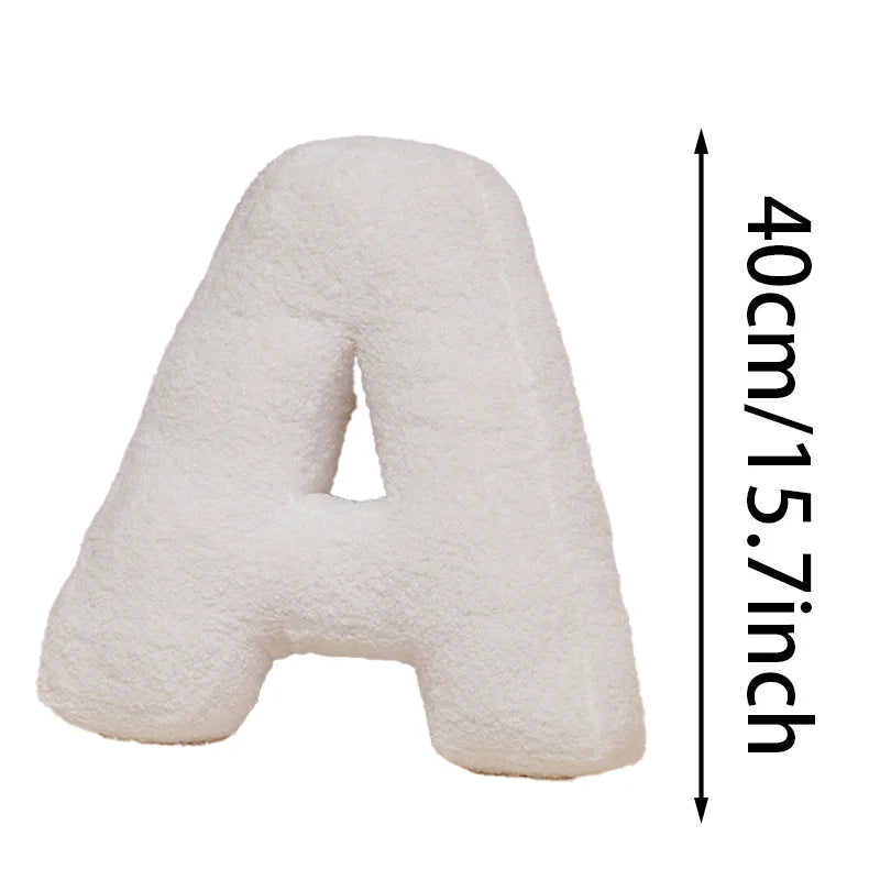 Coussin Lettres Alphabet Décoratif