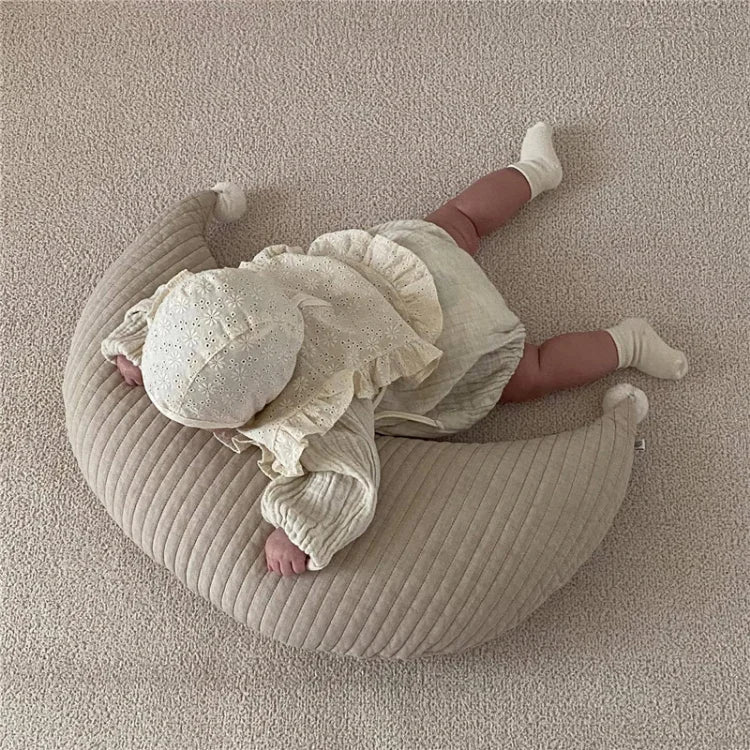 Coussin d'Allaitement Forme Lune
