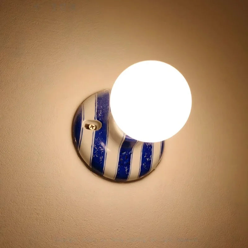 Applique Murale Contemporaine - Verre et Métal