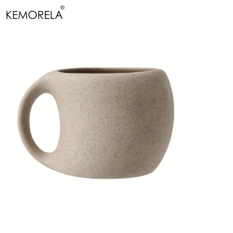 Tasse en Céramique Motif Moucheté Artistique Réutilisable