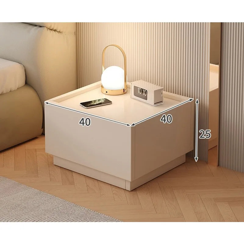 Table de Chevet Bois Minimaliste - Style Italien