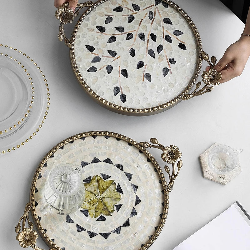 Plateau Coquillage Rangement Clés et Bijoux Minimaliste