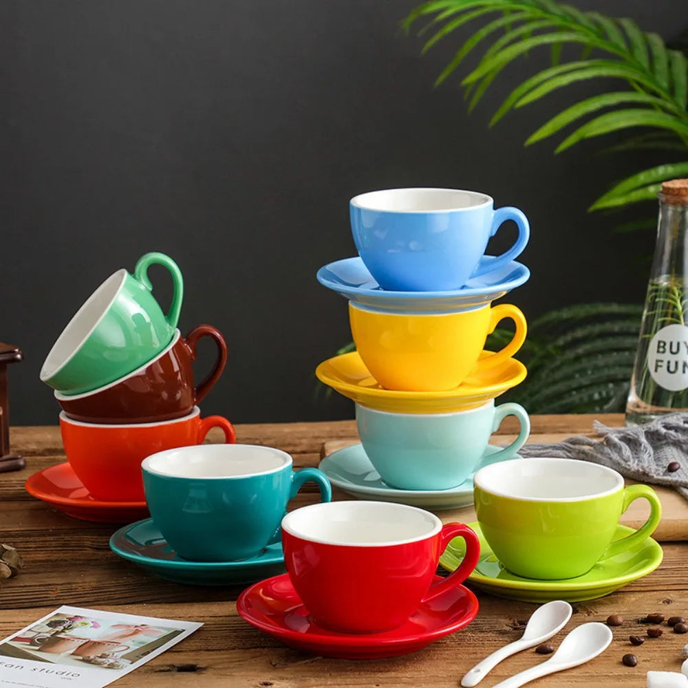 Tasse à Cappuccino Céramique avec Base 220ml