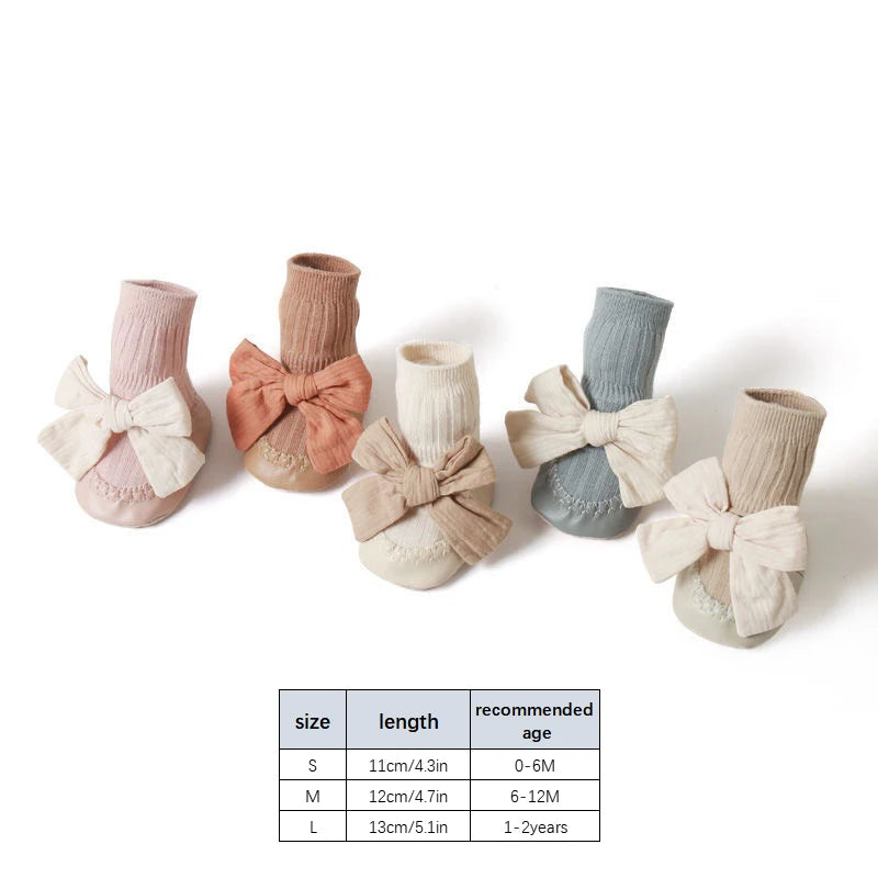 Chaussures Bébé Fille Style Princesse à Nœud
