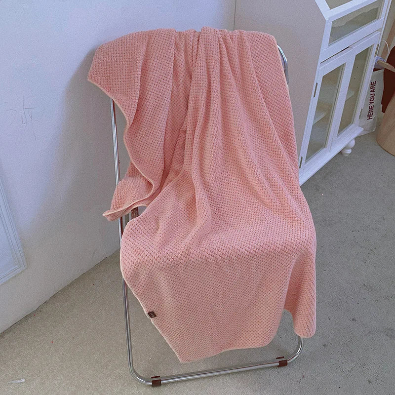 Serviette de Bain Microfibre Épaisse Grand Format 90x170cm
