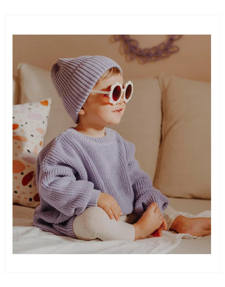 Pull Bébé Tricoté Épais Hiver