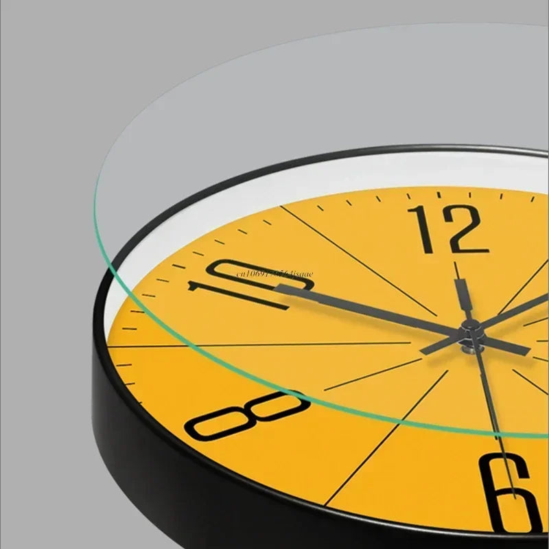Horloge Murale Nordique Simple Silencieuse Moderne