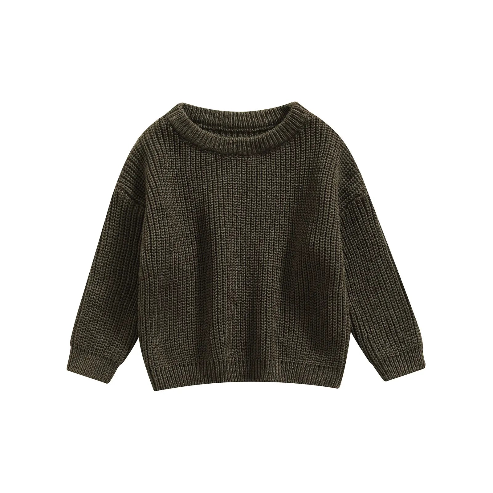 Pull Bébé Tricoté Manches Longues Automne