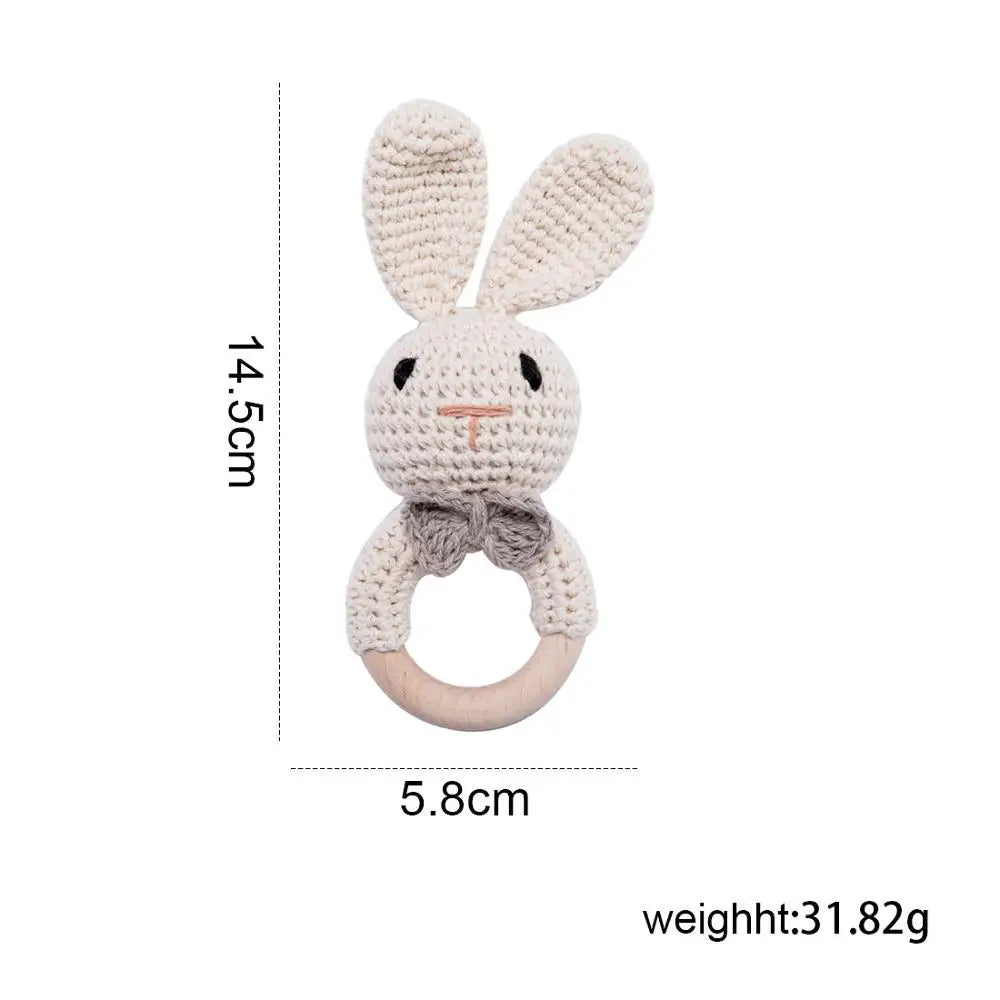 Hochet Ourson au Crochet pour Bébé