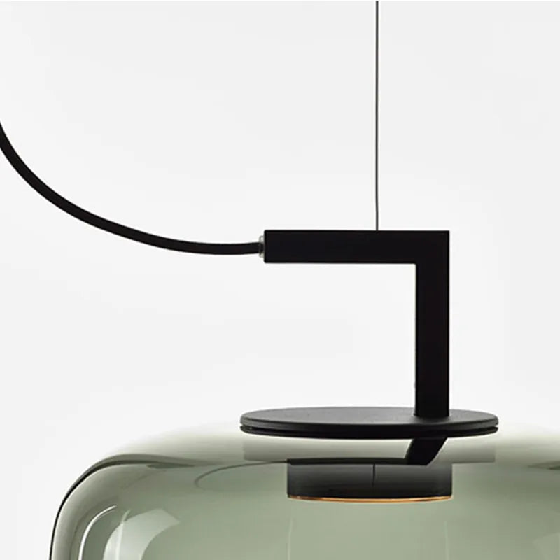 Suspension en Verre Design Moderne pour Salon