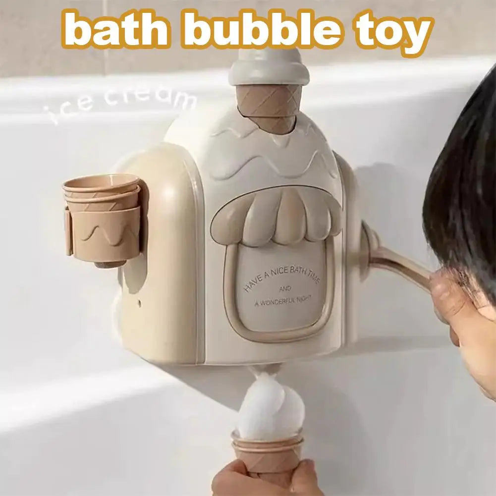 Jouet de Bain Machine à Glace en Mousse