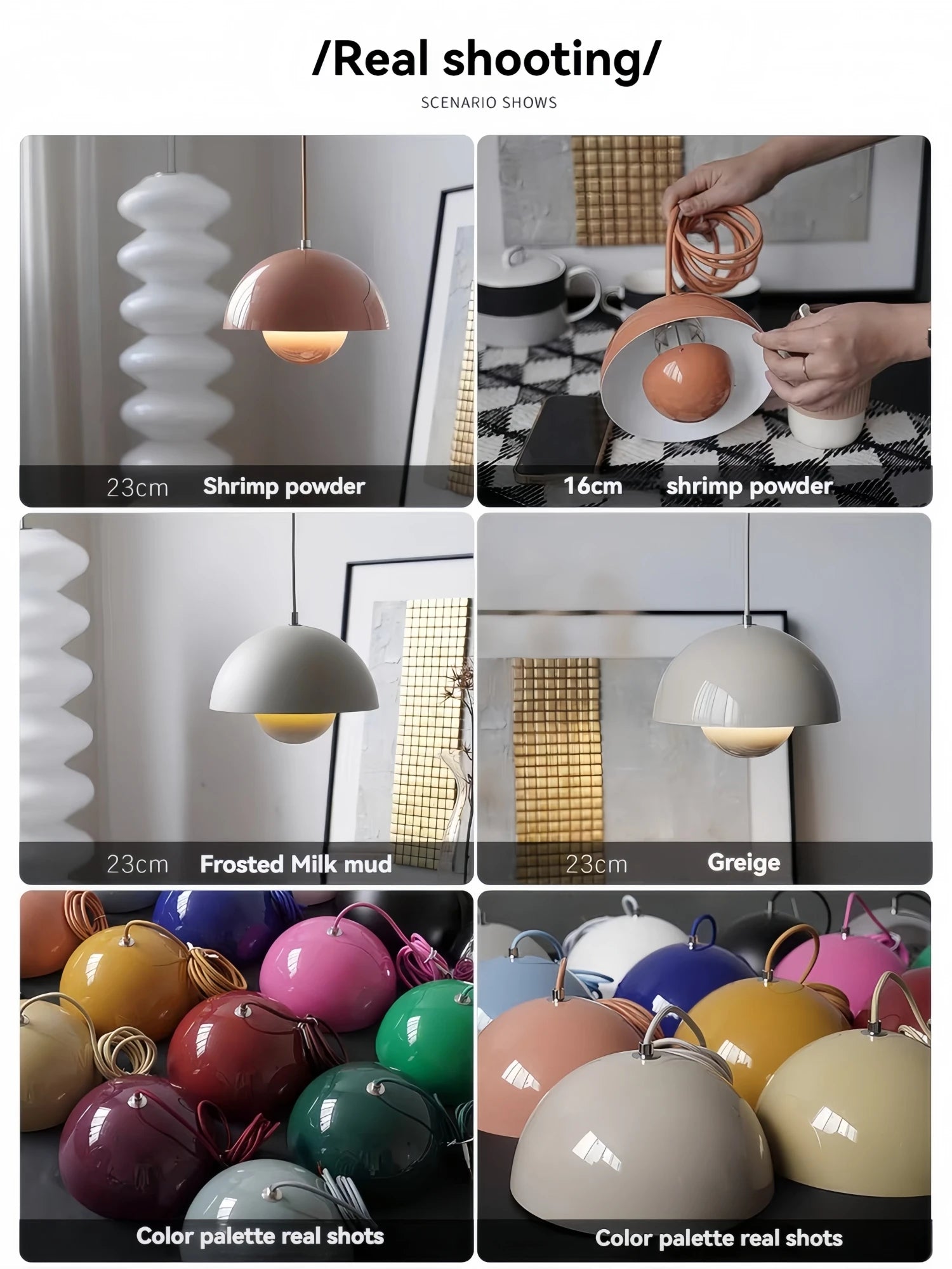Danish Bud Pendant Light – Nordic Modern Hanging Lamp
