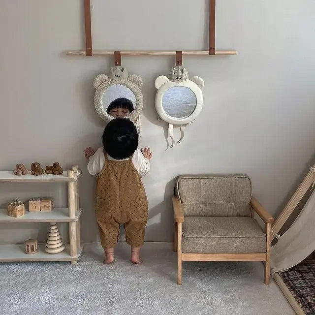 Miroir Décoratif Ourson Couronne