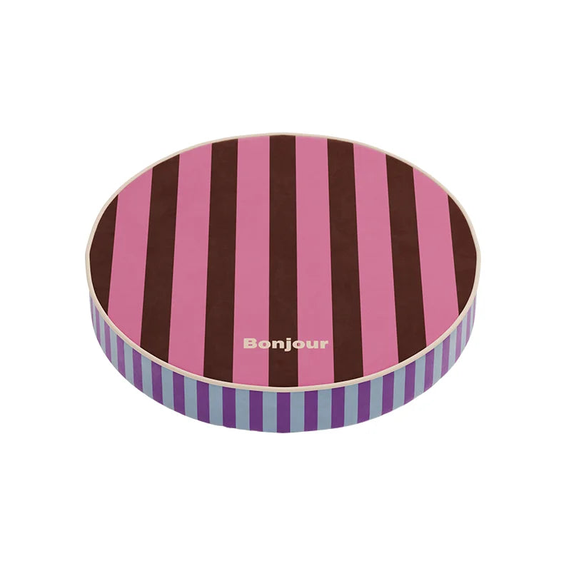 Coussin de Sol Rond pour Méditation et Yoga