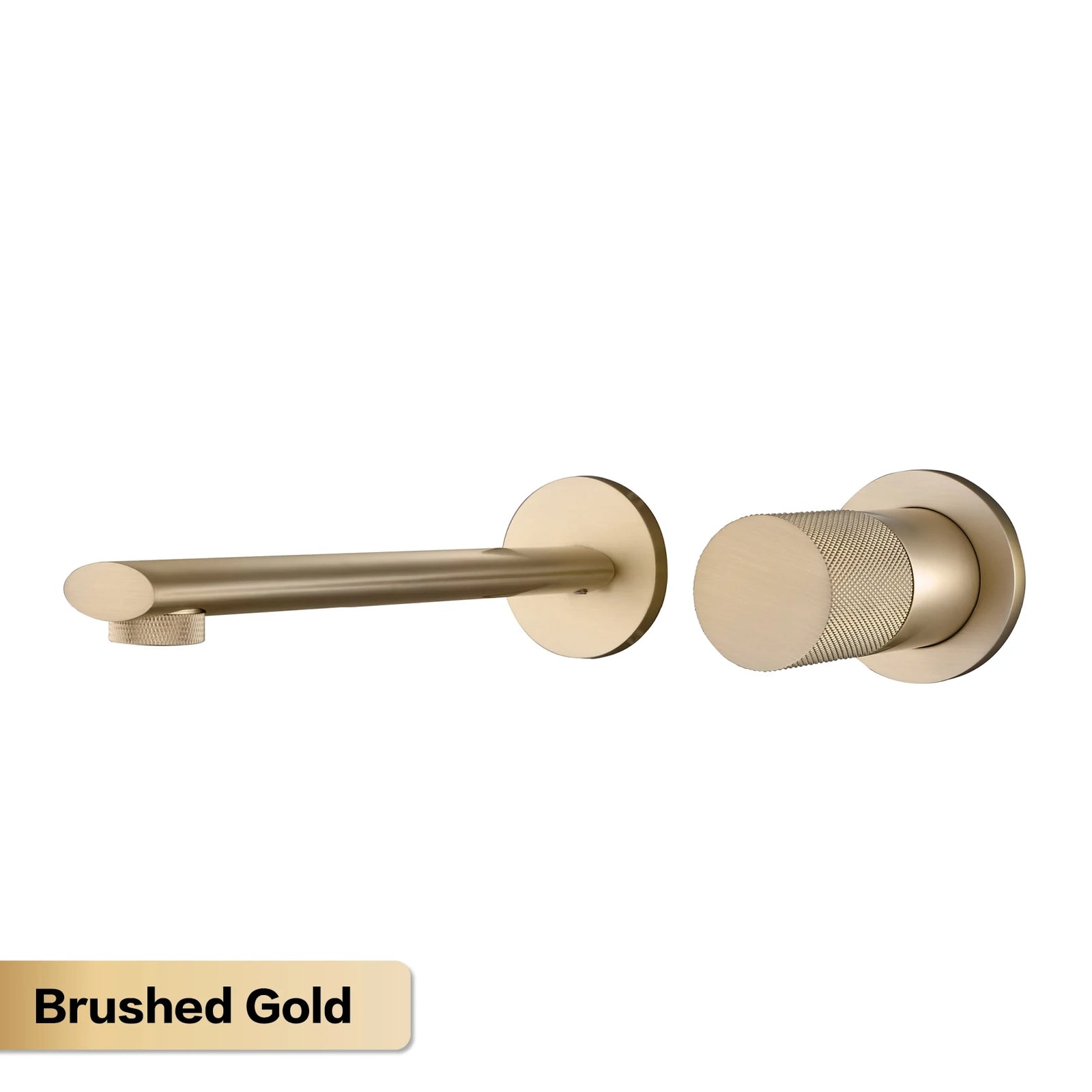 Robinet de Salle de Bain Encastré Or Rose Brossé