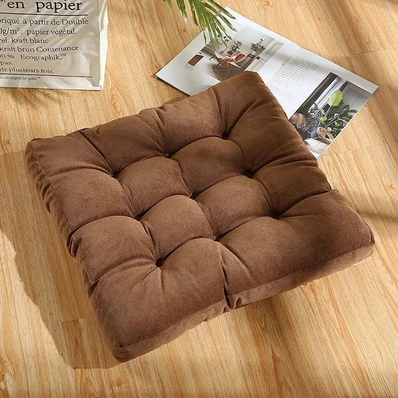 Coussin de Sol Carré Matelassé - Méditation et Détente