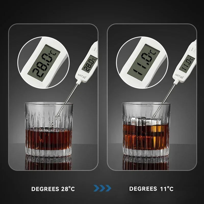 Pierres à Whisky Réutilisables en Acier Inoxydable