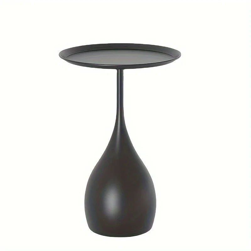Petite Table Ronde en Métal - Design Minimaliste