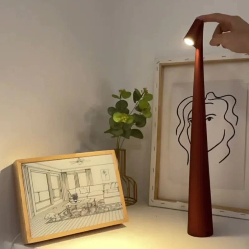 Lampe de Table LED Rechargeable Design Nordique Créatif