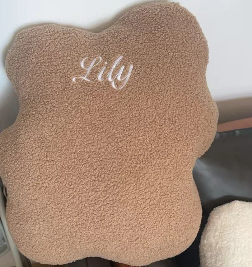 Coussin Bébé Nuage Personnalisable en Laine