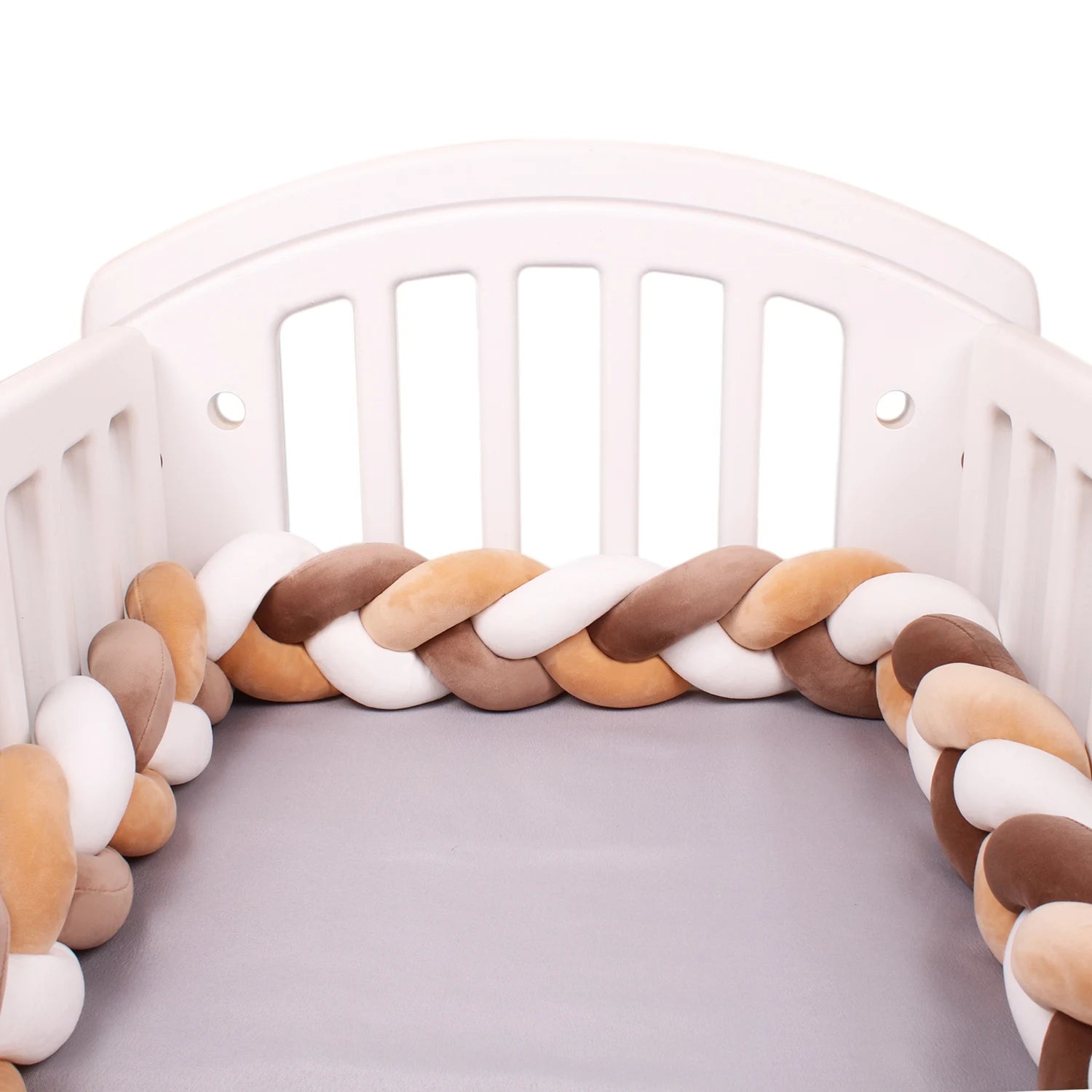 Tour de Lit Bébé Tressé Décoratif