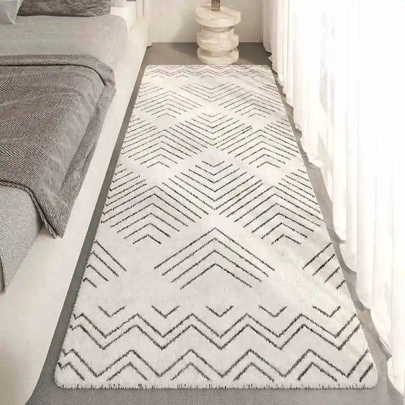 Tapis Persan Effet Cachemire - Motif Géométrique