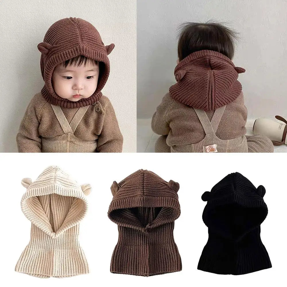 Cagoule Enfant Chaude Cache-Oreilles Hiver