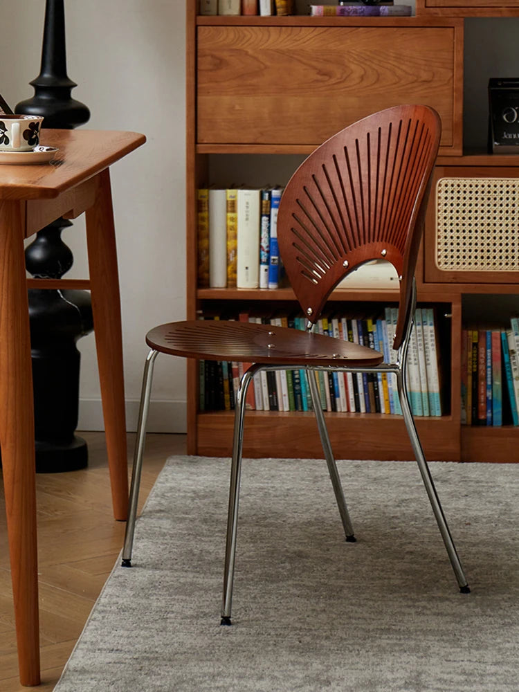 Chaise de Salle à Manger en Acier Inoxydable