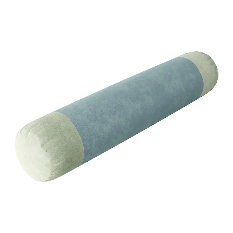 Traversin Cylindrique en Velours - Confort Longue Durée