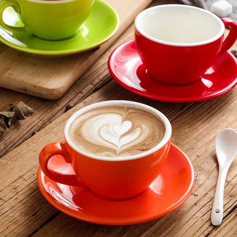 Tasse à Cappuccino Céramique avec Base 220ml