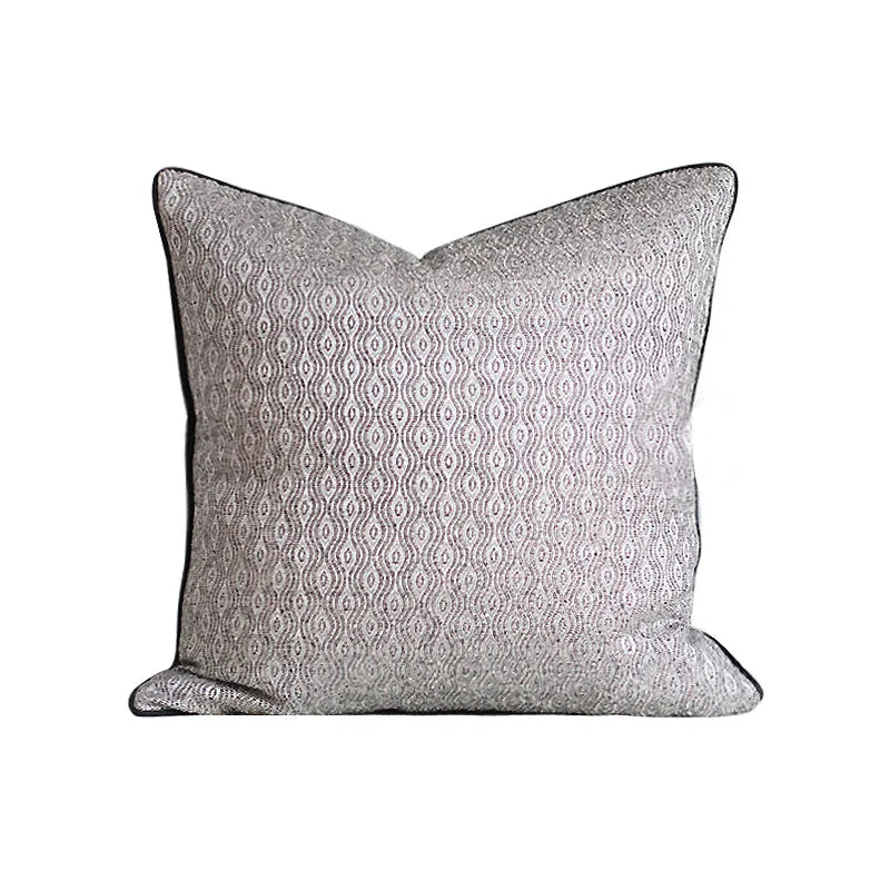 Housse de Coussin Velours Motif Floral Géométrique Rétro Italien